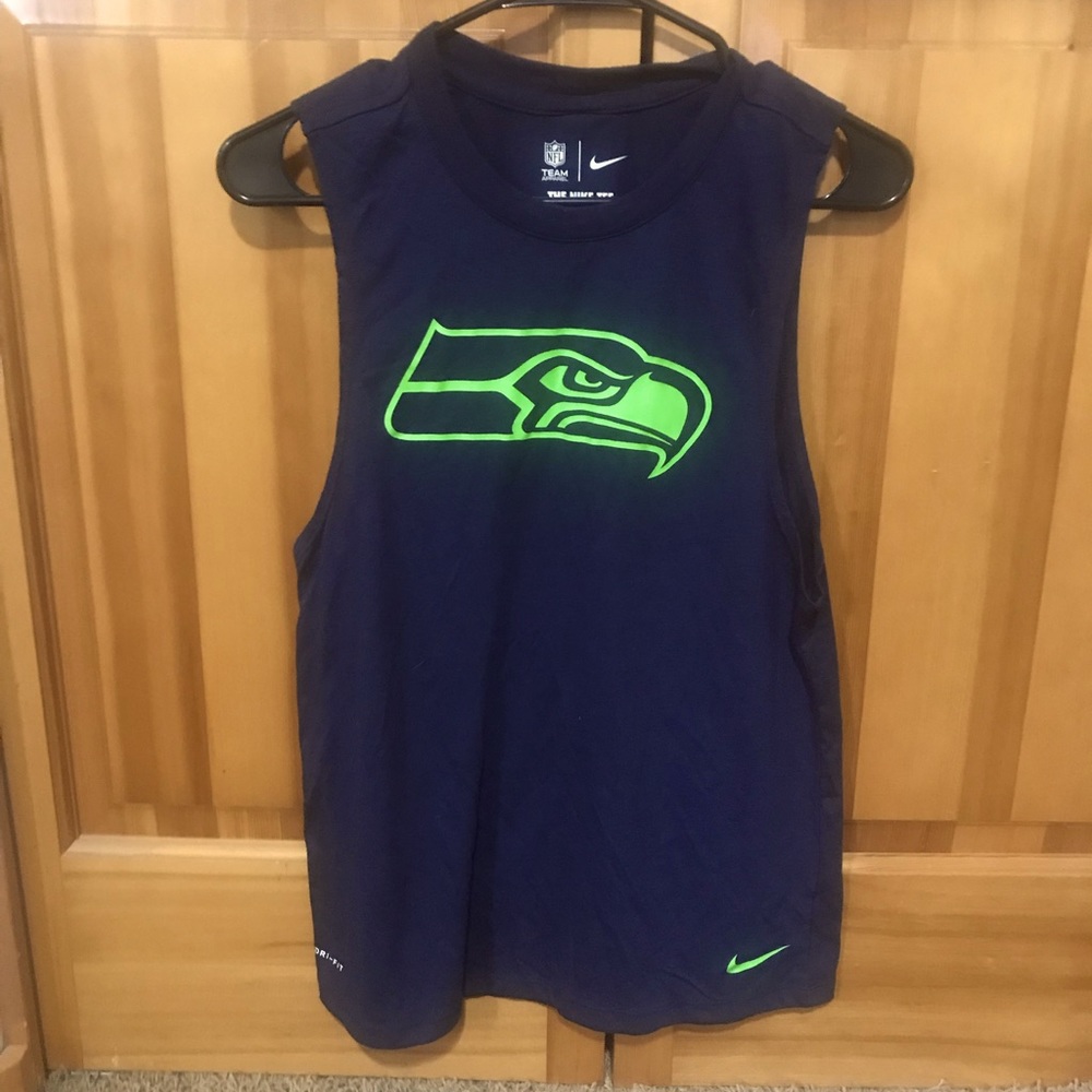 Nike small Seahawks muscle tank